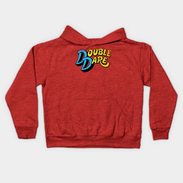 Double Dare (vintage) Kids Hoodie by WizzKid